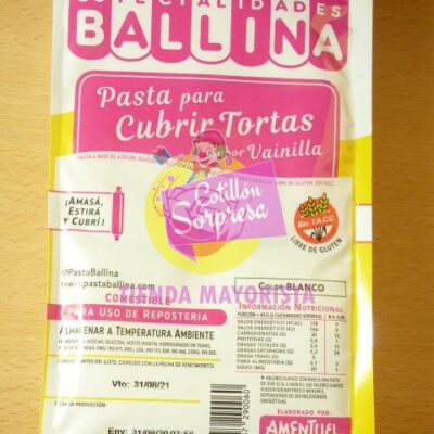PASTA BALLINA X 500G VAINILLA