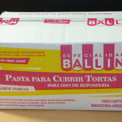 PASTA BALLINA X 3KG VAINILLA