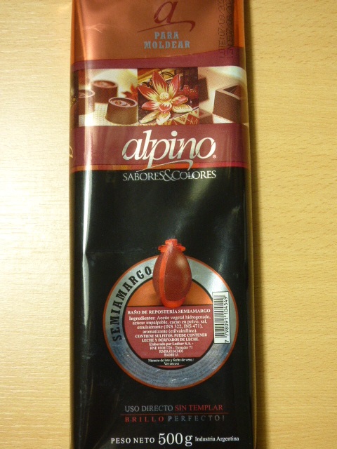 BAÑO MOLDEO ALPINO TABLETA X 500GR S/A