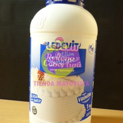 CREMA LEDEVIT X 1KG VAINILLA BOTELLA