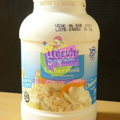 CREMA LEDEVIT X 500 G CHANTILLY BOTELLA