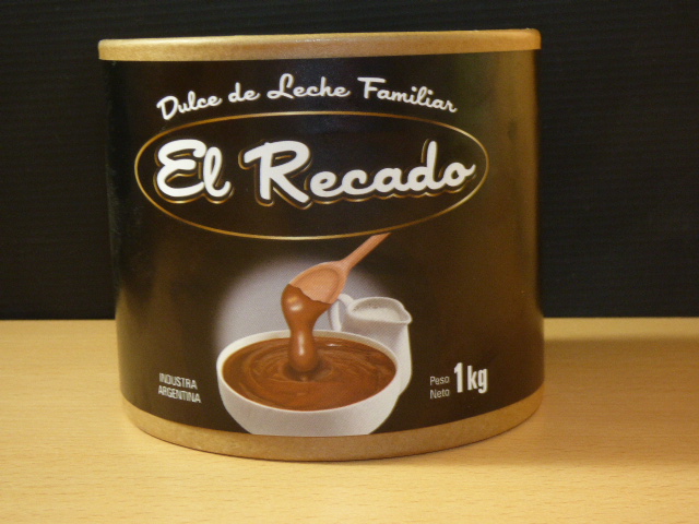 DULCE DE LECHE EL RECADO X 1 KG FAM.