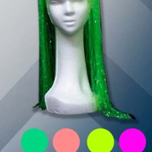 PELUCA PLASTICA FLUO FUCSIA