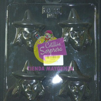 PLACA CHUPETIN N124 BRUJA4 X1