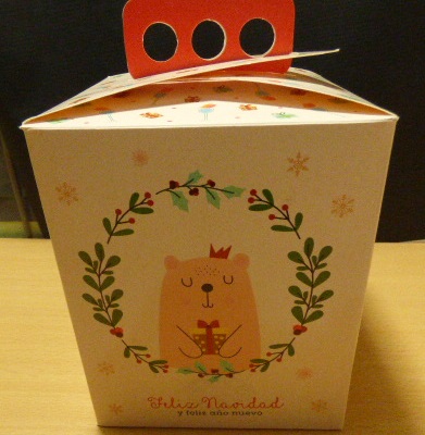 CAJA PAN DULCE 1 KG DULCE NAVIDAD