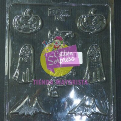 PLACA CHUPETIN HALLOWEEN X1