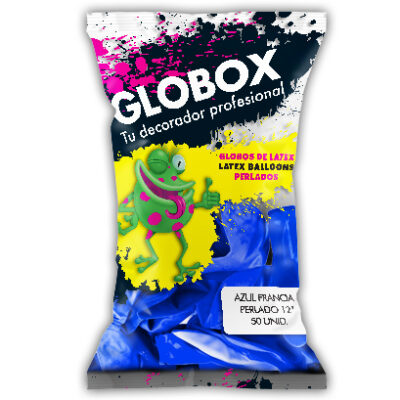 GLOBOX PER X50 12P AZUL FRANCIA