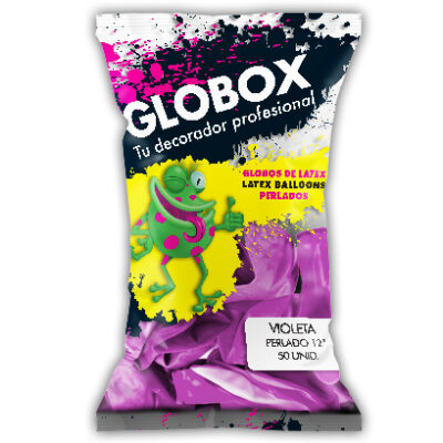 GLOBOX PER X50 12P VIOLETA