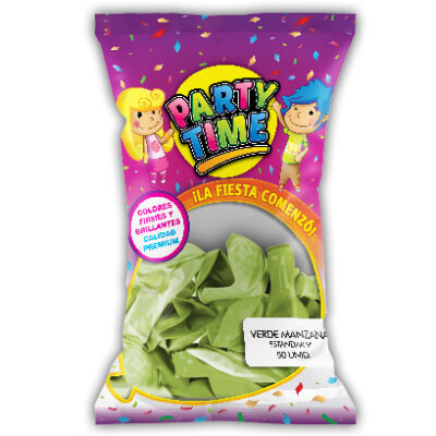 GLOBO PARTY TIME ST. N9 V MANZ X 50U