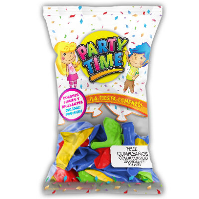 GLOBO PARTY TIME ST. N9 F/C X 50U