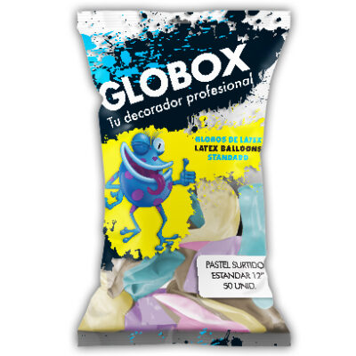 GLOBOX STANDARD X50 N12P SURTIDO PASTEL
