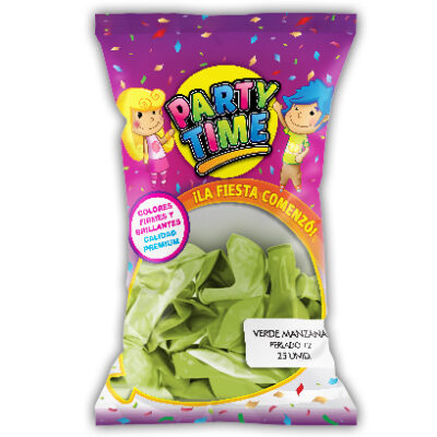 GLOBO PARTY TIME 12P PERL X25 V.MAN