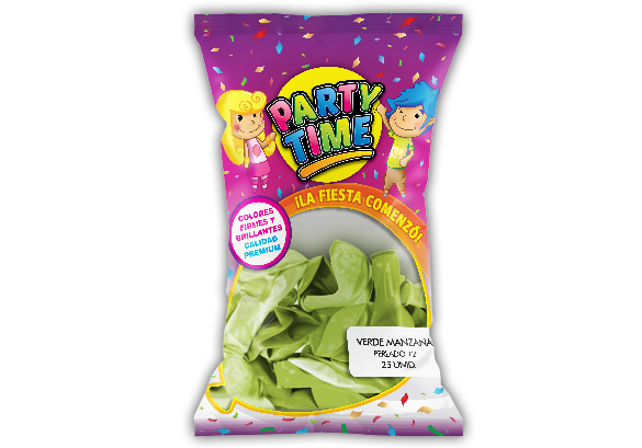 GLOBO PARTY TIME 12P PERL X25 V.MAN