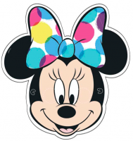 ANTIFAZ MASCARA X 6 MINNIE