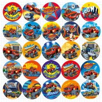 STICKERS AUTOADHESIVOS X25 BLAZE