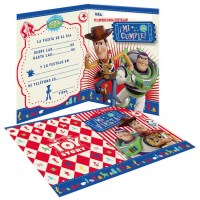 INVITACION LIBRITO X 10 TOY STORY
