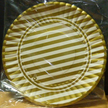 PLATO GRANDE X 8 ORO