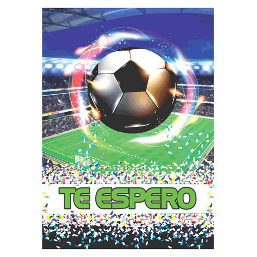 INVITACION FUTBOL  X 10