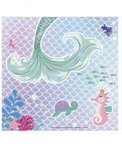 SERVILLETAS SIRENITA X 20