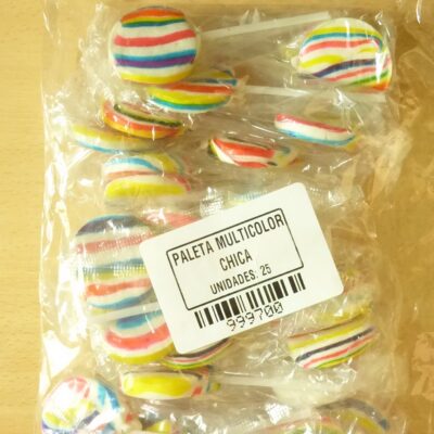 CHUPETIN PALETA CHICA X 25