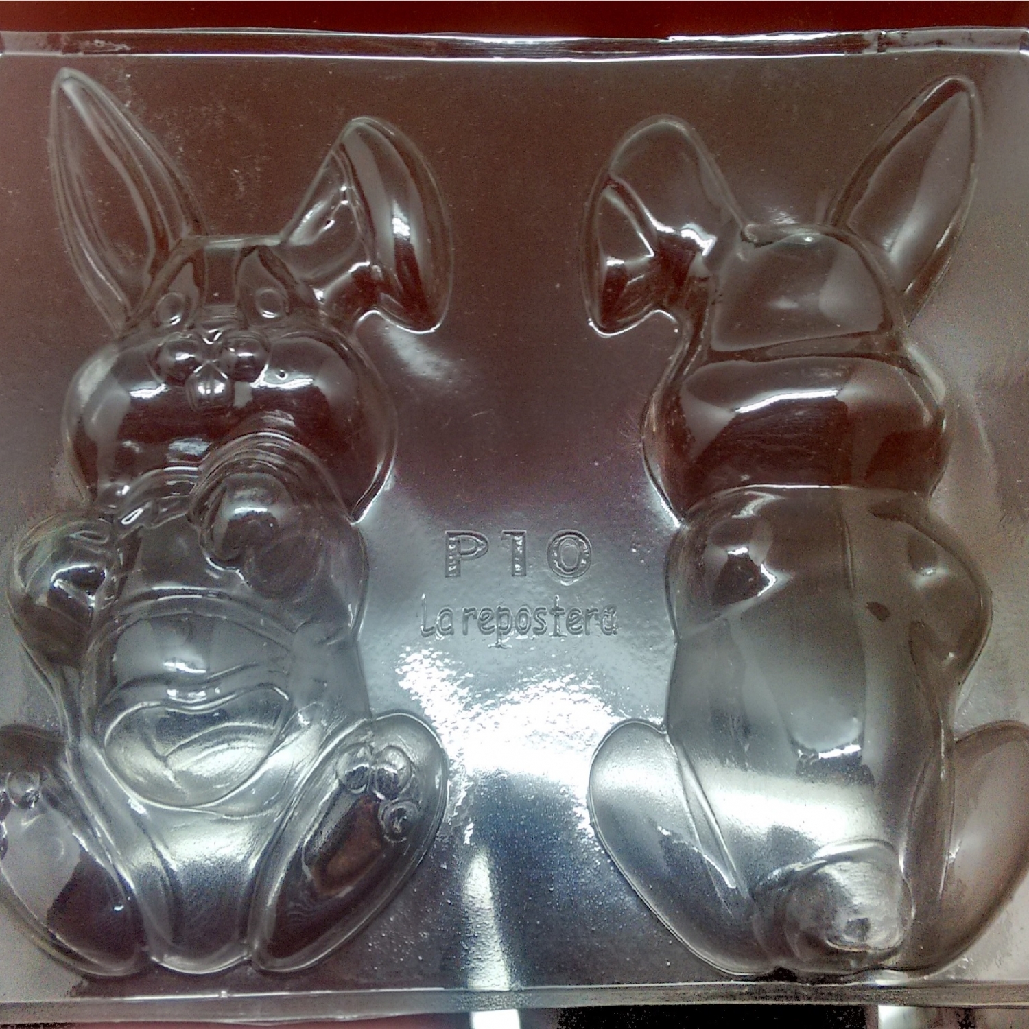 PLACA P10 CONEJO GR DOBLE X1