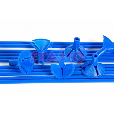 PALITO PARA GLOBO X 25 BLANCO