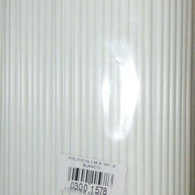 PALITO CHUPETIN 15CM X 500G BCO