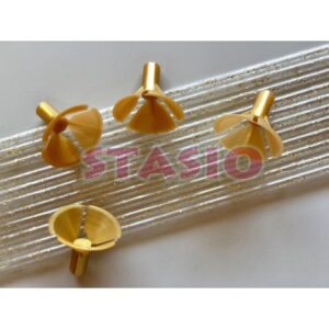 PALITO PARA GLOBO X 25 DESTELLO ORO