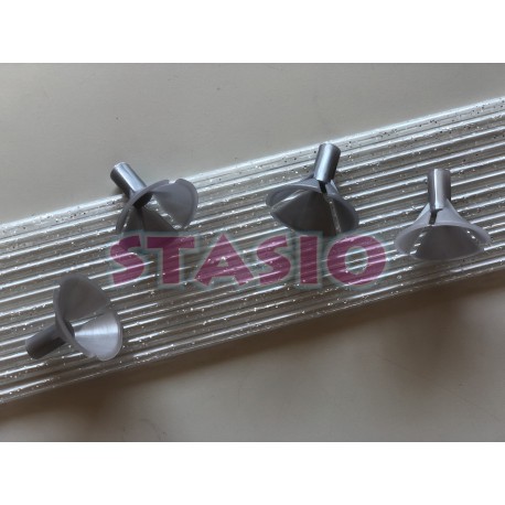 PALITO PARA GLOBO X 25 DESTELLO PLATA