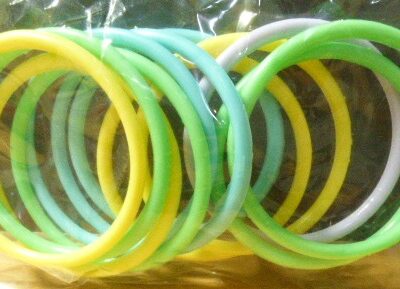 PULSERA GRUESA X 12 PASTEL