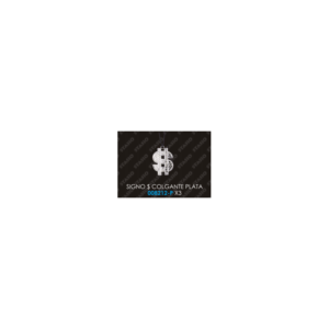 COLGANTE SIGNO $ X 3