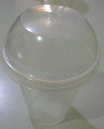 VASO FRAPPE CON TAPA X 1