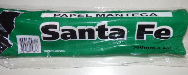 ROLLO PAPEL MANTECA 30CM X 4MTS