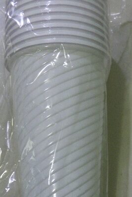 VASO BLANCO 330 X 10