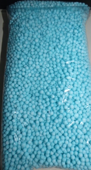 PELOTITAS DE TELGOPOR CELESTE