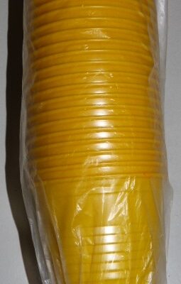 VASO 180 COLOR X100 AMARILLO