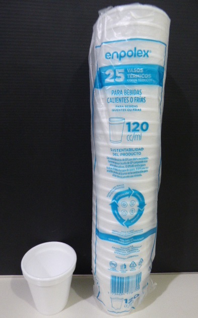 VASO TERMICO 120 CC X 25