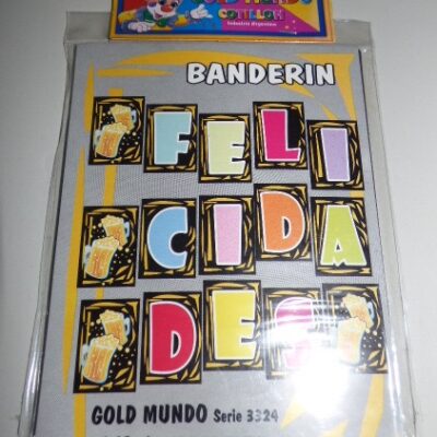BANDERIN CERVEZA FELICID X1 OFERTA