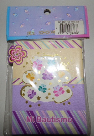 EST. BAUTISMO VENTANITA NENA X10