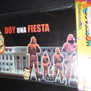 INVITACION CASA DE PAPEL X 10