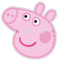 ANTIFAZ MASCARA X 10 PEPPA PIG