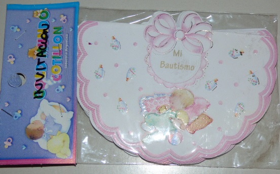 INV. BAUTISMO BABERO NENA X10