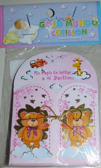 INV. BAUTISMO PUERTITAS NENA X10