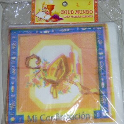 SERVILLETAS CONFIRMACION X20