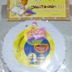 INV. COMUNION BLONDA X10