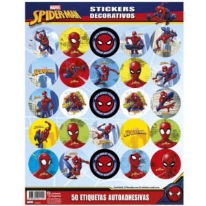STICKERS AUTOADHESIVOS X24 HOMBRE ARAÑA / SPIDER