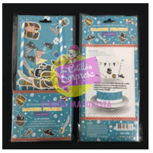 ACCESORIOS PARA TORTA PIRATA