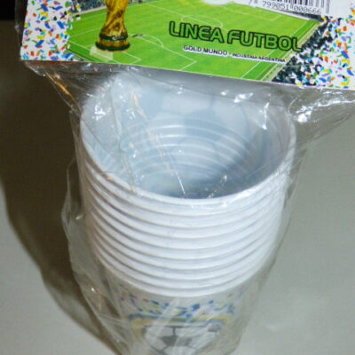VASO FUTBOL X 10