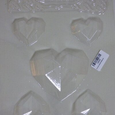 PLACA HUEVO CORAZON DIAMANTE X1