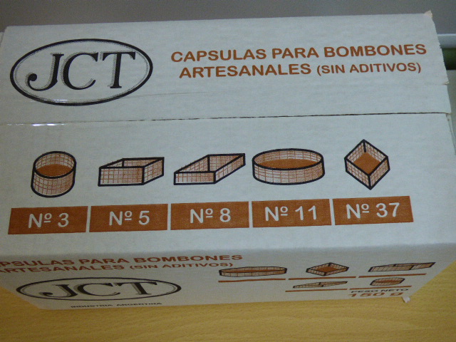 CAPSULA PARA BOMBONES X 150G